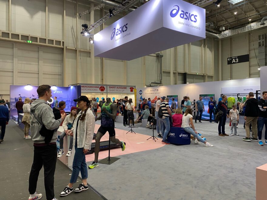 Marathon Expo a vyzvedávání čísel v prostorách výstaviště