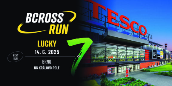 Běžecký závod, který tě posune dál: Poznej BCROSS RUN