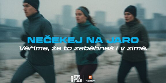 Nečekejte na jaro. Běhat můžete i v zimě! Registrace na ČEZ RunTour Winter Edition 2026 jsou spuštěny