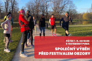 Společný výběh před festivalem Obzory