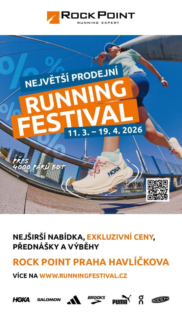 Running Festival Rock Point: 6 týdnů běžeckého ráje v srdci Prahy
