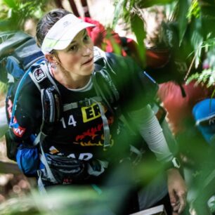 Tereza Rudolfová na adveture race na Reunionu