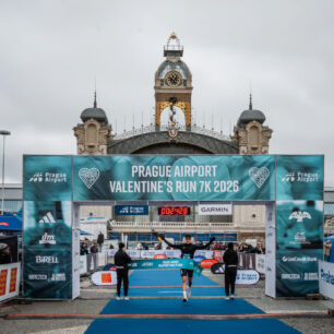 Vítěz v mužské kategorii prvního startu Kryštof Kudrhalt (24:26)