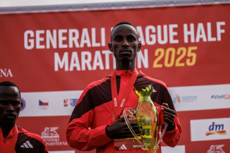 Vítěz Generali Half Maraton Praha 2025 - Rodrigue Kwizera