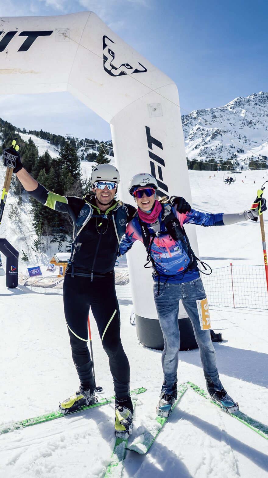 Skialpový závod dvojic Andorra 2026 s Tomášem Petrečkem, autor Dani Catalan