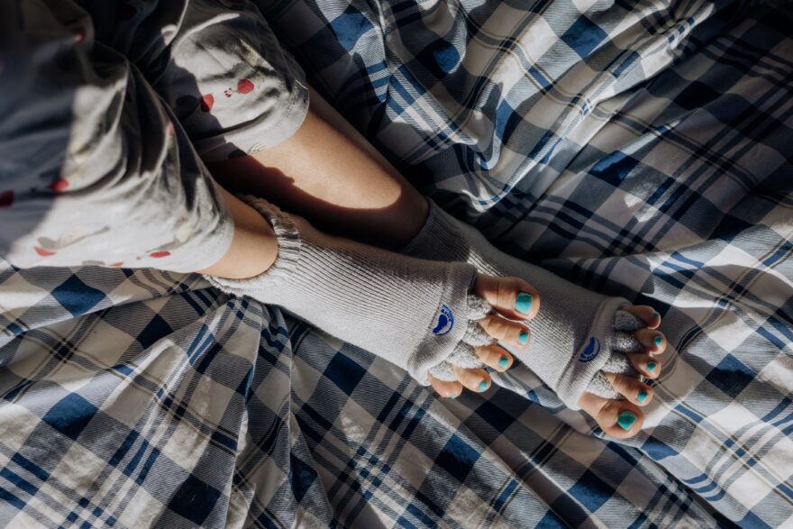 Jednou z možností, jak podpořit regeneraci, je i nošení Adjustačních ponožek®