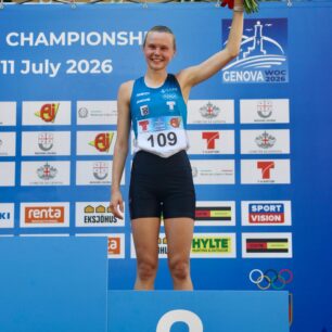 Senzační bronz Lucie Dittrichové ze světového šampionátu v orientačním běhu. Foto: Petr Kadeřávek, Český orienťák