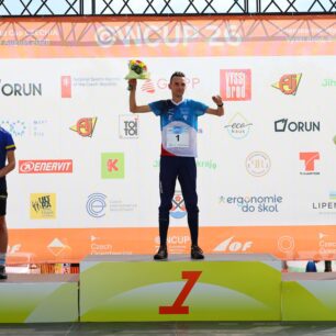 1- Tomáš Křivda (CZE), 2 - Viktor Svensk (SWE), 3 - Gustav Bergman (SWE). Foto: Michal Škácha