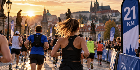 Jak si správně rozvrhnout tempo při prvním půlmaratonu